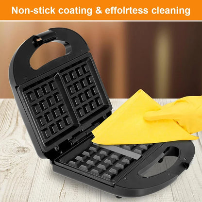 Mini Waffle Maker Sandwich Machine Cake Maker Nonstick Electric Baking Pan Multi Functional Dessert Breakfast Machine.
