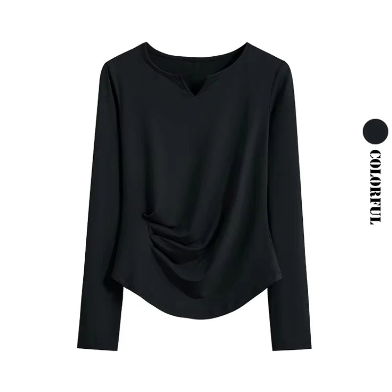 DRUR Autumn Yoga Set 2 Piece Sportswear Outfit Women Long Sleeve Workout Top High Waist Leggings Suit Tennis Sets 2pcs Tracksuit