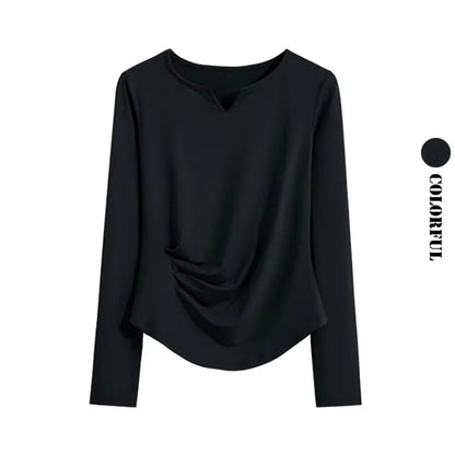 DRUR Autumn Yoga Set 2 Piece Sportswear Outfit Women Long Sleeve Workout Top High Waist Leggings Suit Tennis Sets 2pcs Tracksuit