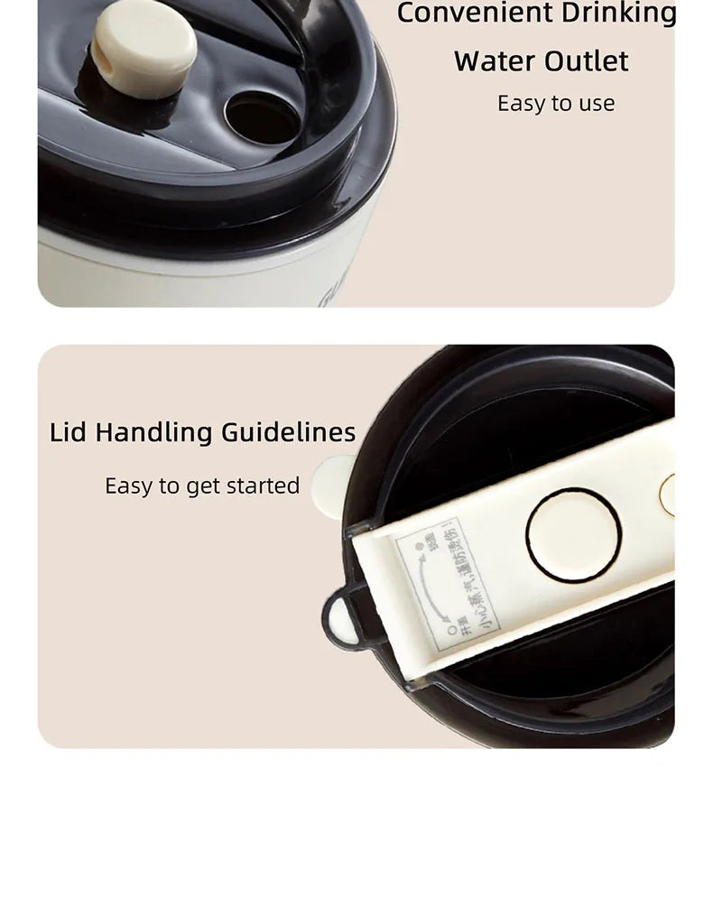 350ml Mini Soy Milk Machine Electric Juicer Blender Multifunctional Wall Breaking Machine Soybean Milk Maker Breakfast Machine