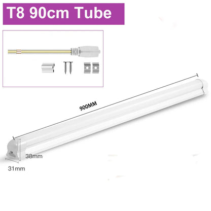 T5 Led Tube Light Bar 180-265V Kitchen Under Cabinet Lamp Connected Closet Lamp Indoor Lighting Fixture For Living Room Bedroom.