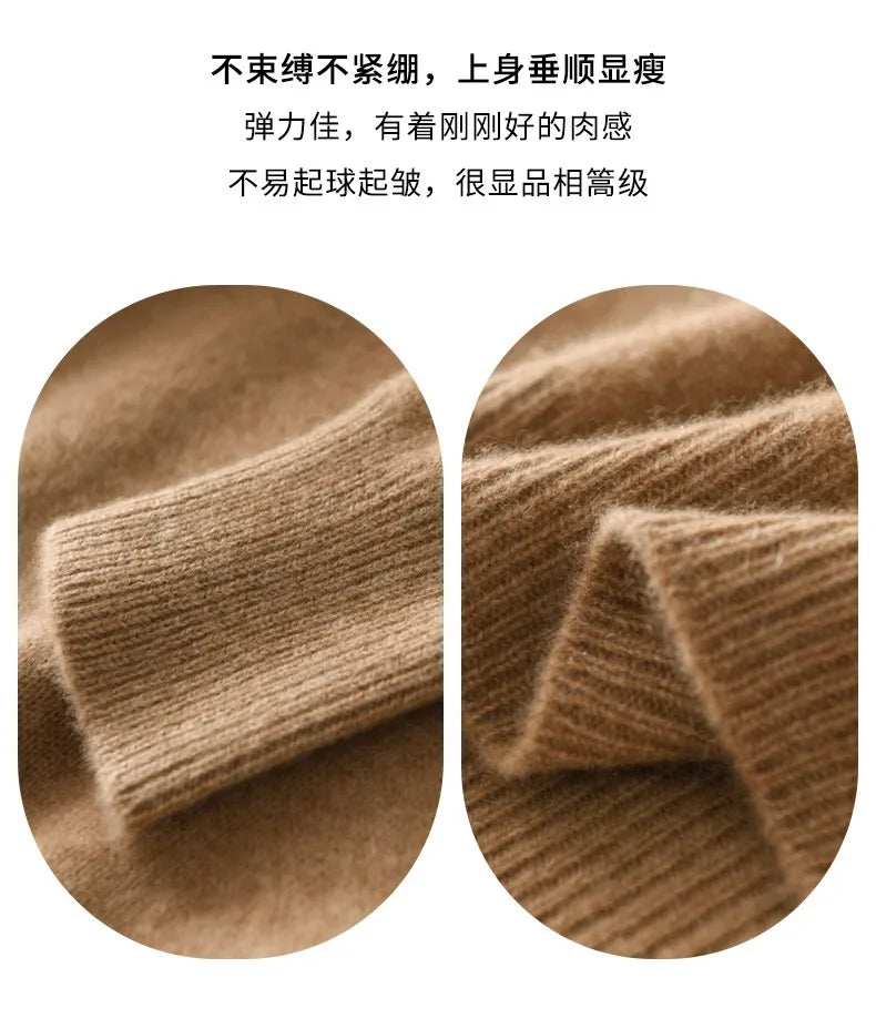 Frauen Pullover Pullover Mit Kapuze Jumper Koreanische Lose Feste Langarm Casual Herbst Winter Dicke Warme Gestrickte Pullover