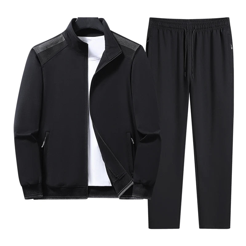 New Men`s Basketball Tracksuit Casual Joggers Sportswear Jackets And Pants 2 Piece Sets Hip Hop Running Sports Suit Men clothing