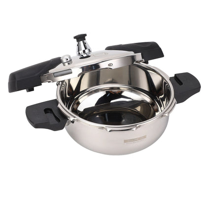 Stainless Steel Mini Pressure Cooker Safe Explosion Proof 1.8L 1.8 Liter Pressure Cooker Oyster Fish Head Pot for Gas Stove Indu.