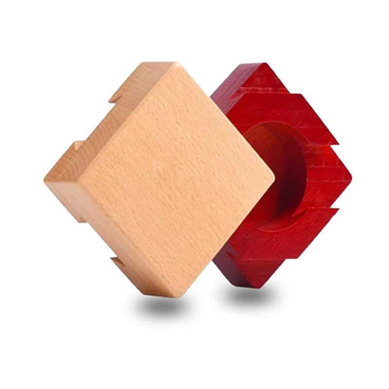 Wooden Magic Box Puzzle Secret Hidden Storage For Money Jewelry LuBan Lock 3D Brain Teaser For Adults And Kids Exquisite Gifts.