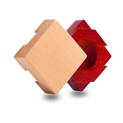 Wooden Magic Box Puzzle Secret Hidden Storage For Money Jewelry LuBan Lock 3D Brain Teaser For Adults And Kids Exquisite Gifts.