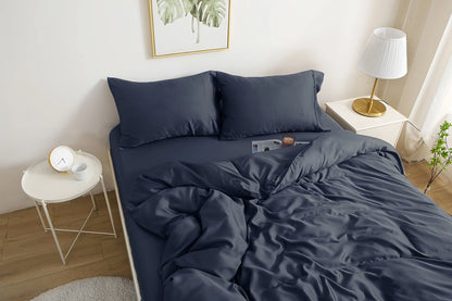 1200 TC,  100% Egyptian Cotton, Bed Sheets Set,  Flat Fitted Sheet Duvet Cover, All US AU Size ,Solid Colors  Customize