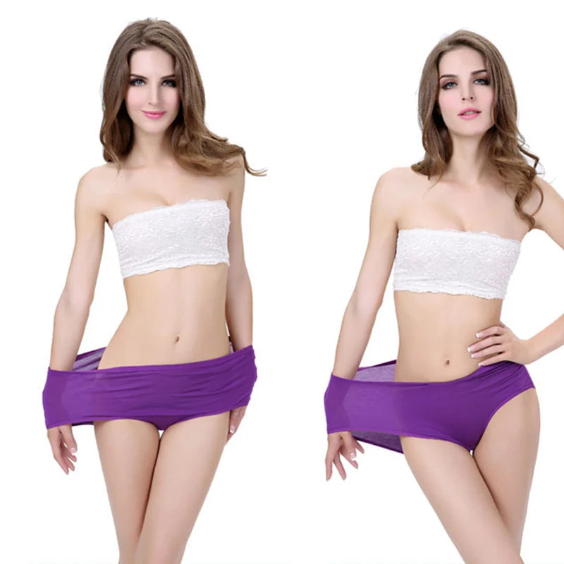 1/2 Pieces/Set Bamboo Panties Women Underwear Thin Breathable Female Big Size Briefs Brand Design Ladies Panties Intimates Panty.