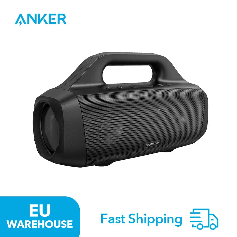 Anker Soundcore Motion Boom Outdoor Bluetooth loudspeaker with Titanium Audio drivers BassUp Technology IPX7 Water Protection 24-S.