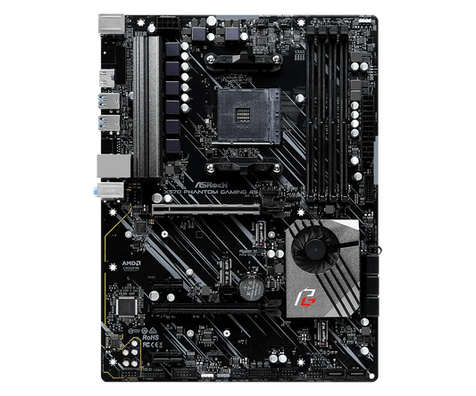 ASRock X570 PHANTOM GAMING 4S motherboard AM4 AMD X570 DDR4 128GB Hyper M.2 ATX support Ryzen 5 5600X 4100 1600 3600 cpu.
