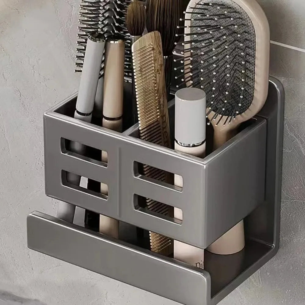 Loch freier multifunktion aler Zahnbürsten halter Bad Rasiermesser Haarkamm Zahnbürste Lager regal Wand zubehör