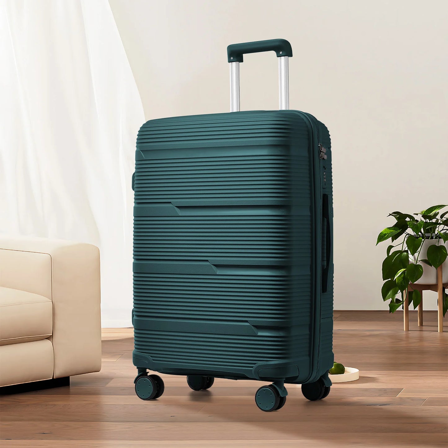 2024 Neues Design Reisekoffer Rollend, Damen Herren Handgepäck Reise Trolley 20 Zoll, Boarding Cabin Gepäck Koffer 24 28''.