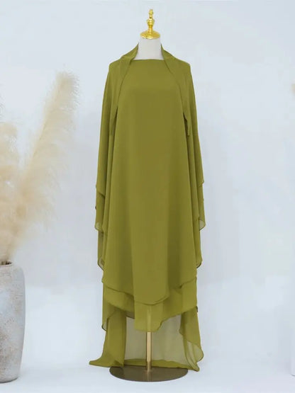 Ramadan Khimar Abaya Saudi Arabia Turkey Islam Muslim Hijab Dress Prayer Clothes Abayas For Women Kebaya Robe Femme Musulmane.