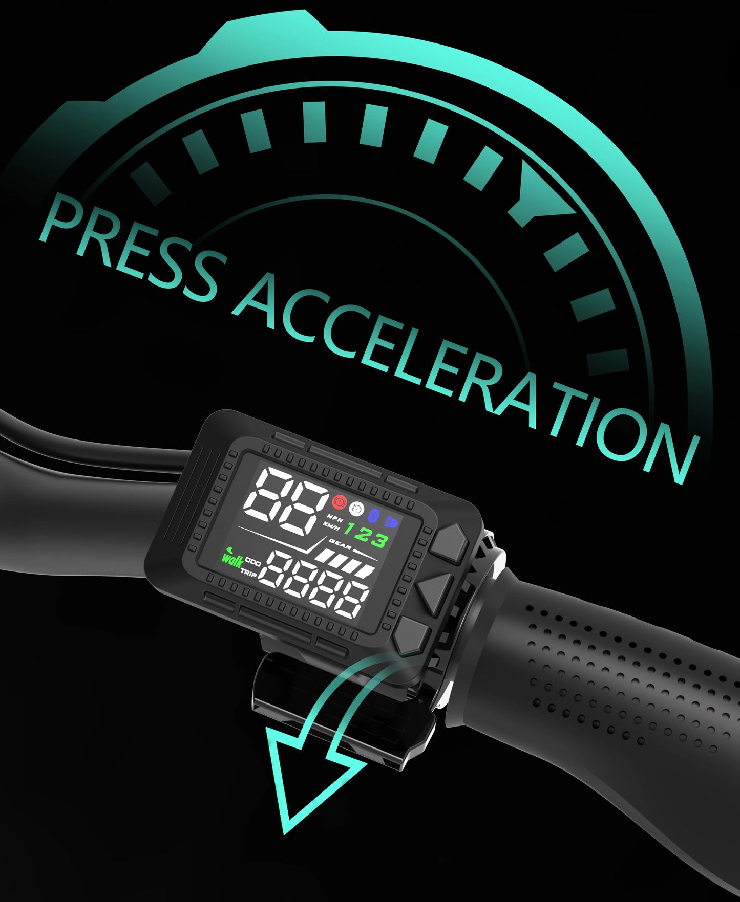 DriveTron DT01 Electric Scooter Adults 36V 13Ah Escooter Long Range 25 Miles Lightweight Kick Scooter.