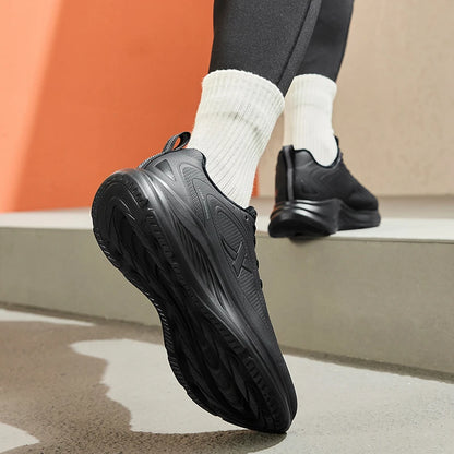 Xtep Running Shoes For Men 2024 Winter Stability Cushioning Lace Up Sports Shoes Keep Warm Jogging Soft Sneakers 876419370035.