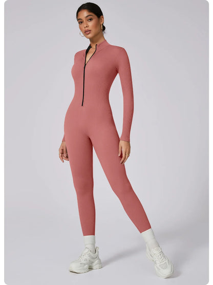 Fall Winter Yoga Suit Women's Seamless Fitness Bodysuit Tight Leggings Spiral Design Exercise Pants Gym Outfit Yoga Clothes.
