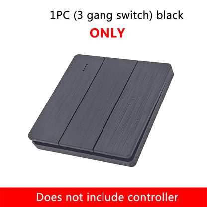 86 Wireless Smart RF 433 Mhz 100-220 V Wand Panel mit Fernbedienung Mini Relais Empfänger Hause Led licht Lampe Schalter