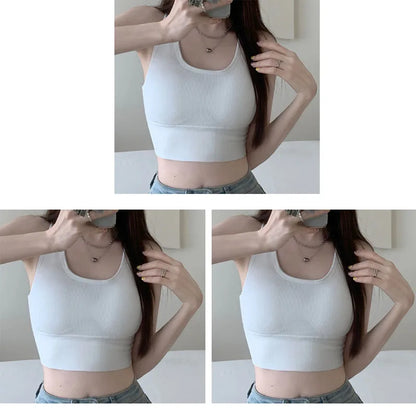 3pcs Sport Fitness Yoga Bra Sexy Women Vest Back Cross Strap Tank Tops Female Push Up Running Bra Lady Breathable Soft Underwear