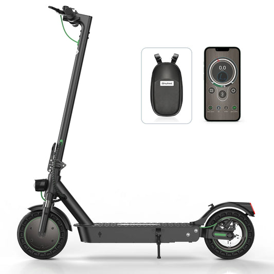 isinwheel S9 MAX Electric Scooter 10 Inch Tires E-Scooter 500W Motor Urban Commuting 36V 10.4AH Escooter.