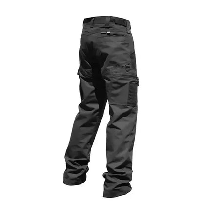 Wear Resistant Work Pant Man Multi-pocket Straight Cargo Trousers Outdoor Jogging Tactical Pants Spring Autumn Casual Trousers.