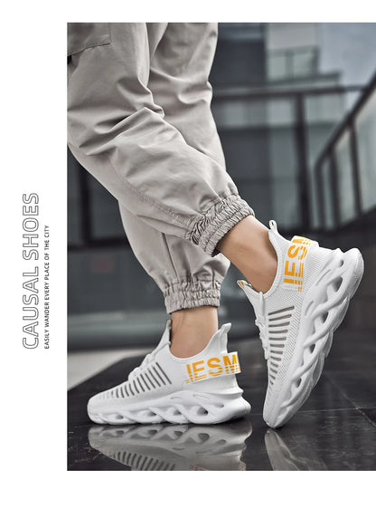 Men Shoes Comfortable Sneakers Breathable Running Shoes for Men Mesh Tenis Sport Shoes Waling Sneakers