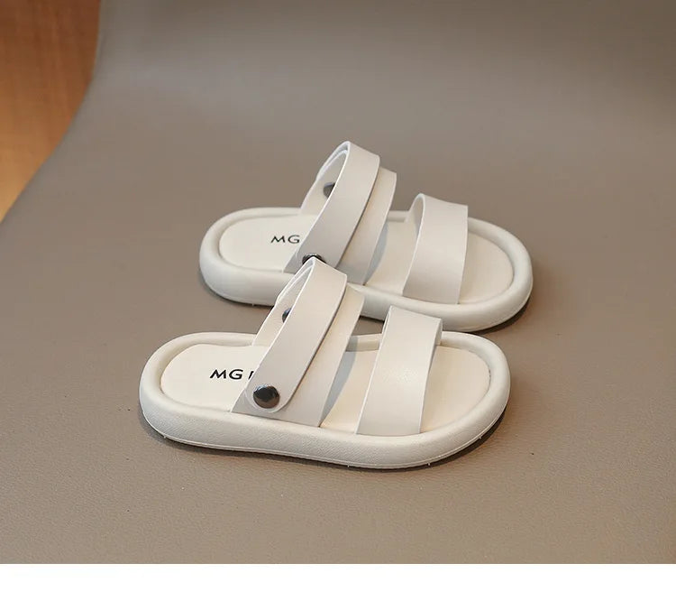 Toddlers Boys Girls Sandals Summer New Children Casual Beach Shoes Kids Fashion Sandals Anti-sliperry Soft-soled Sports Sandals.