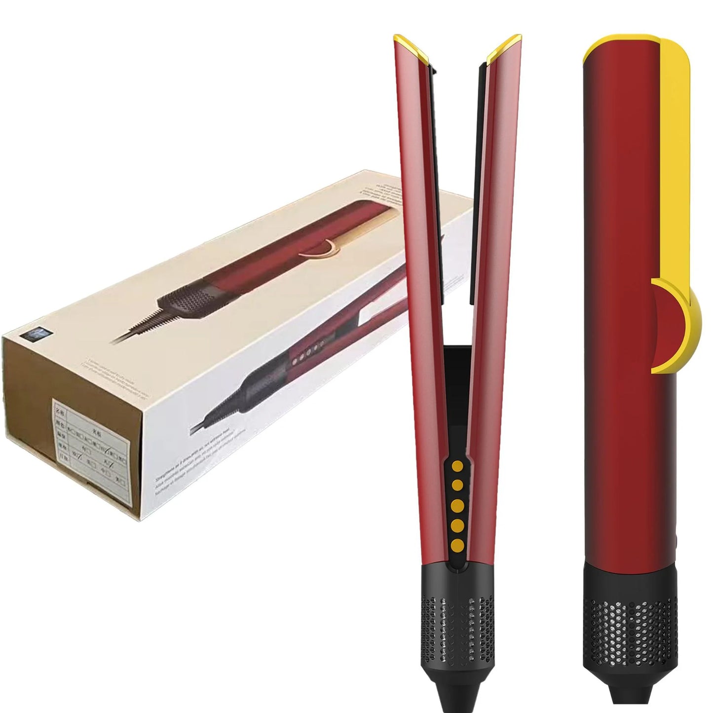 Hot Air Brush 5 in 1 Hair Dryer Brush Negative Ionic Detachable Hair Dryer  Styler Air Culer Wand Hair Straightener Brush Blow