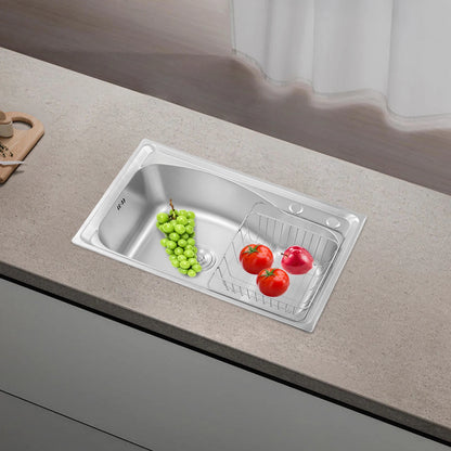 25,59 * 17,32 * 7,87 Zoll Küchenspüle-Set aus Edelstahl, multifunktional, zum Händewaschen, Reinigen von Lebensmitteln