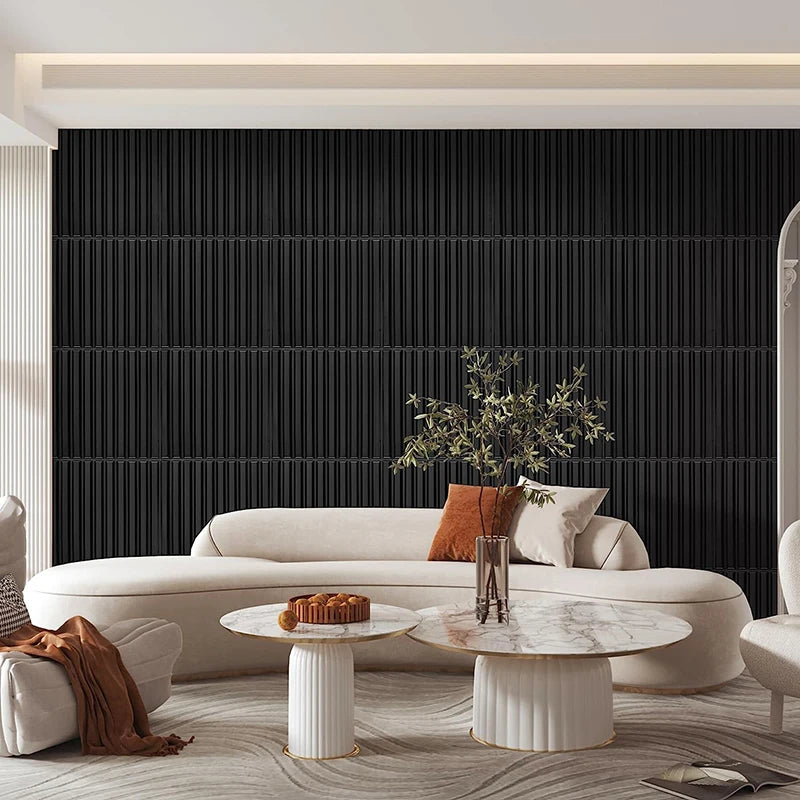 12pcs 50cmx50cm Wood grain 3D Stereo Wall Panel Diamond design tile wall sticker living room mold Bathroom waterproof wall paper