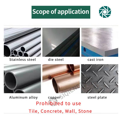 Hss Mittel bohrer für Metall 6 stücke Mittel bohrer Set Bohrloch zentrieren Bohrer Fräser Bohrer Set m35 Cen terin for bohren