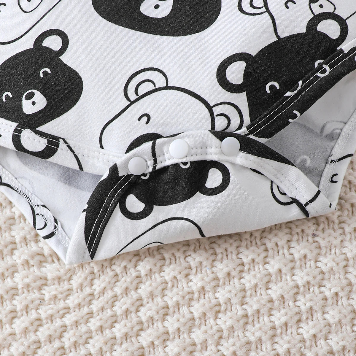 0-9 Months Baby Boy Set Little Bear Long Sleeve Bodysuit+Pants+Hat+Socks 4pcs/Set Baby Spring Autumn clothing Newborn set.