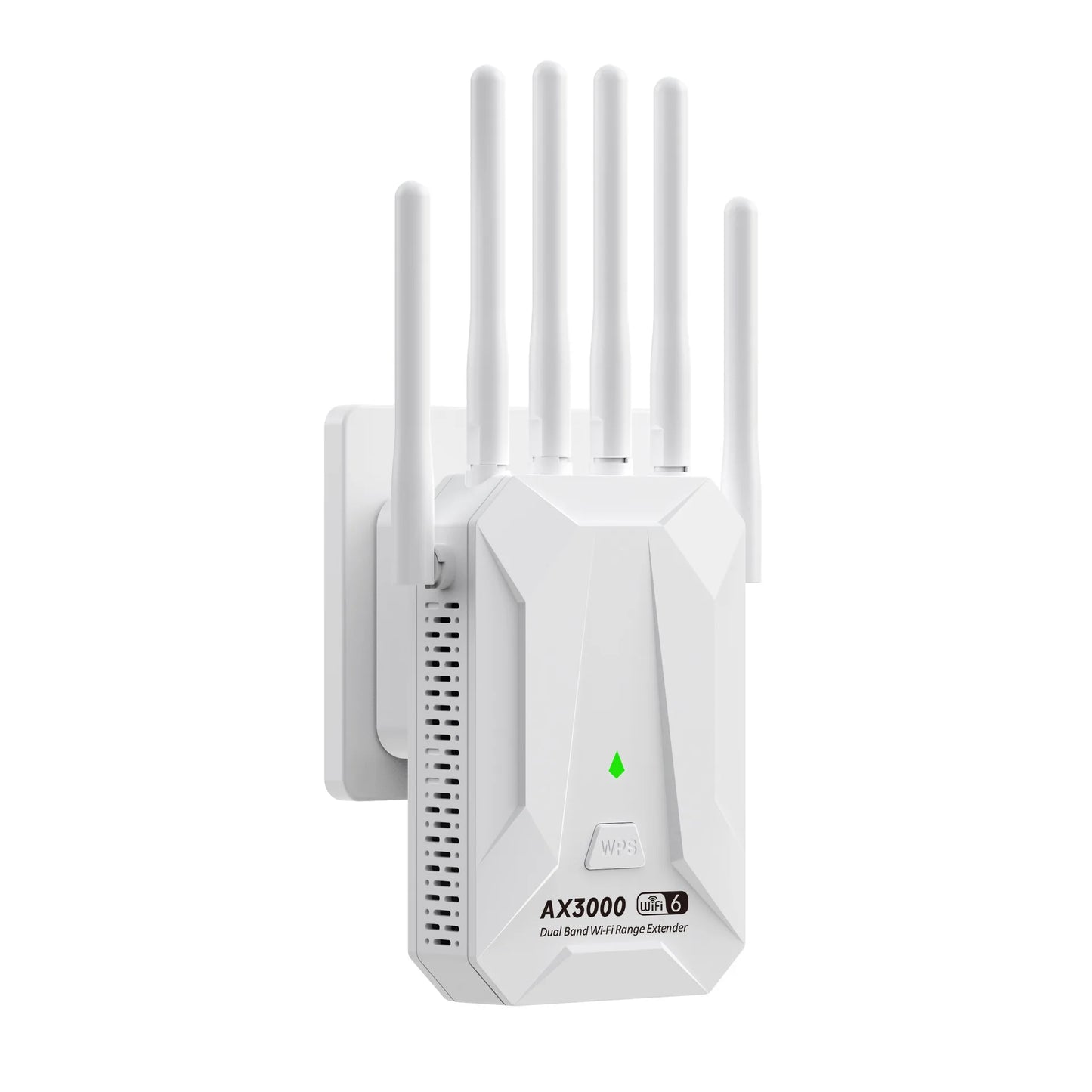 WiFi6 3000Mbps Wireless Repeater Dual Band 2.4Ghz 5GHz  WiFi Extender Wi-Fi 6 Amplifier Long Range Signal Expansion Booster.