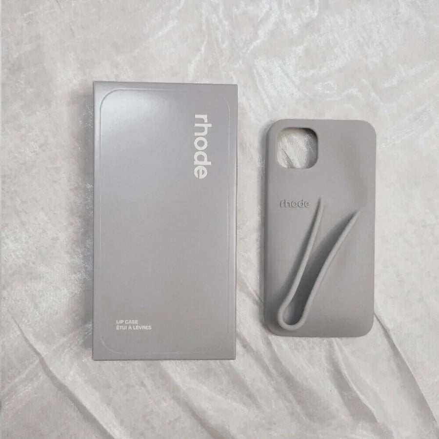 Lipgloss Lip Balm Lipstick Holder Case For iPhone 17 Air 16 15 14 Plus 13 12 11 Pro Max 16e Shockproof Soft Silicone Cover.