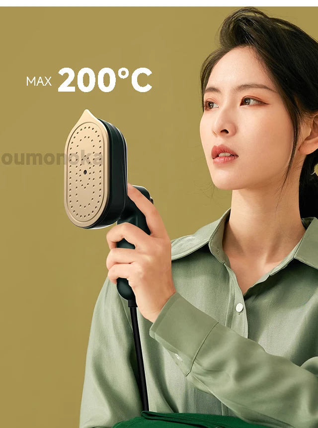 2-in-1 Handheld Steam Iron Garment Steamers Ironing Machine Travel Portable Ironing Machine Garment Ironing Machine Steamer.