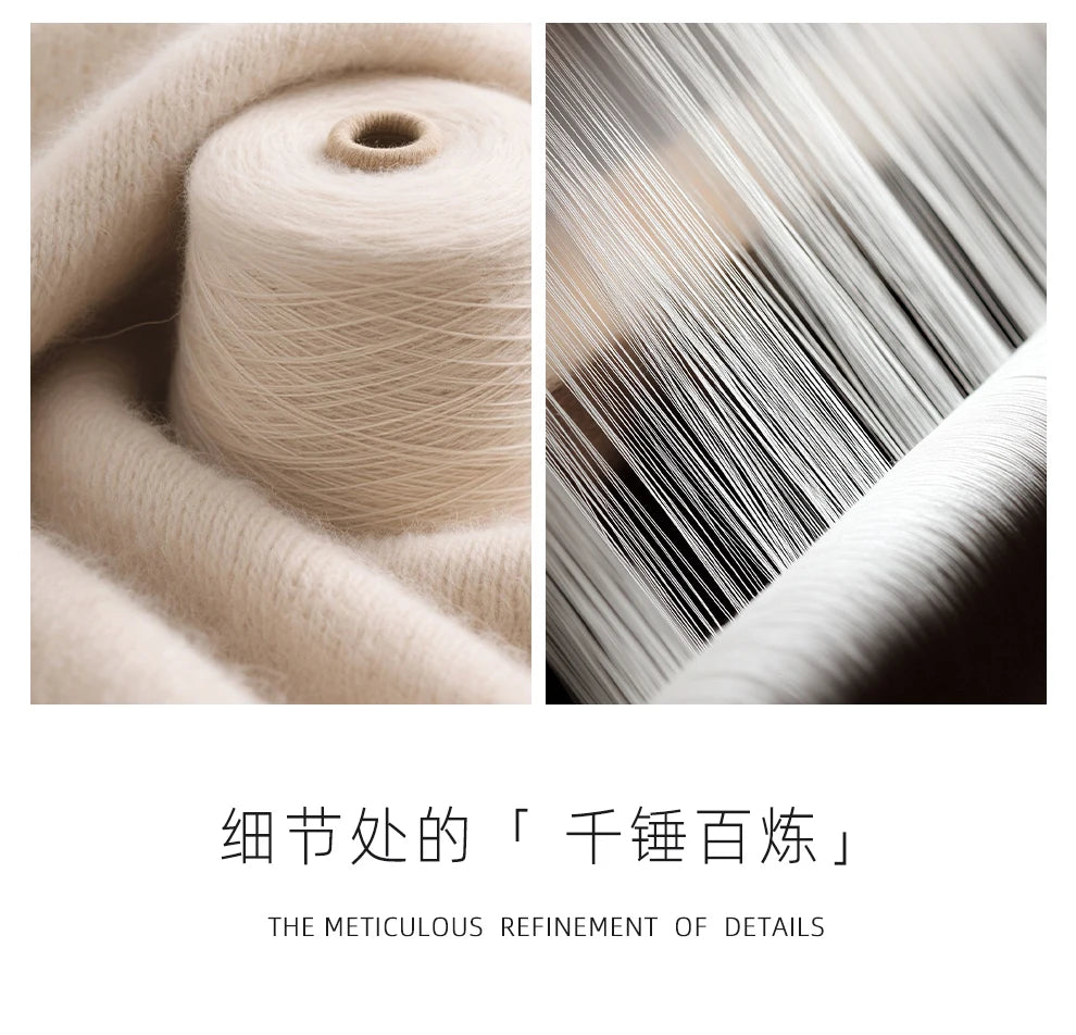 Zweiteiliger Anzug aus 100 % Merinowolle für Damen, O-Kragen-Pullover, Pullover, weites Bein, Hosen-Set, Herbst-Winter, lockere, bequeme Strickwaren