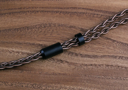 OPENHEART Kingwood 8 Core Litz OCC Headphone Cable 1 to 2 jack dual 3.5/2.5/4.4mm/XLR Pure copper Balanced Replacement Cable