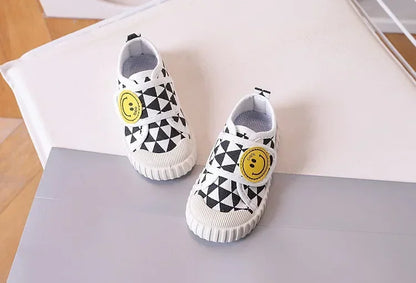 Fashion Children Shoe Versatile Canva Shoe 2025spring Autumn New Boy Shoe Flat Casual Shoes Simple Girl Shoes Comfort Baby Shoes.