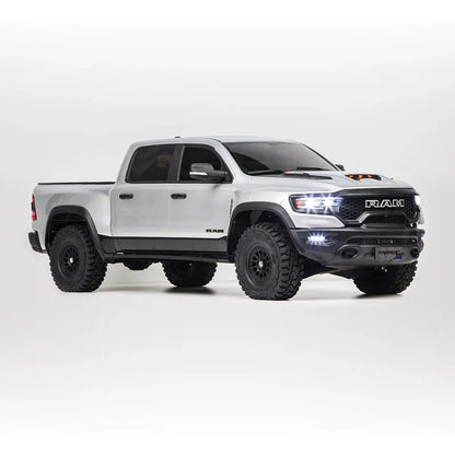 KM Thunder Dodge Tyrannosaurus RAM 1500 Simulation 1/8 Remote Control Electric 4WD Climbing Vehicle Pickup Off road Vehicle.