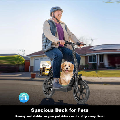 AOVOPRO EB1/EB1 PLUS 500W Electric Scooter 54.6V10.4Ah/22.5Ah Large Capacity Battery 45/100KM Long Range 35km/h 14Inch EScooter.