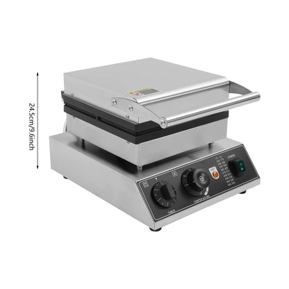 1750W Electric Waffle Maker 4 Grids Waffle Making Machine for Making Waffles Home Kitchens Commercial 50-300℃.
