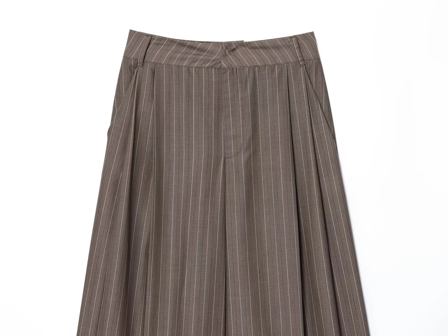 KONDALA Women Elegant Striped Blazer Suit Slim Button Blazer or Wide-leg Pants 2025 Spring Fall Fashion Mujer Commute Pants Set.