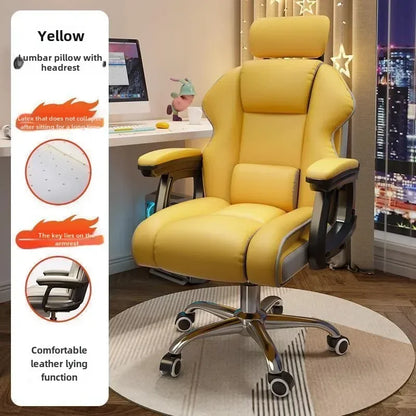 Bequemer Büro-Computerstuhl, universitätsschlafsaal, Schlafzimmer, Wohnzimmer, Spiel, Live-Streaming-Stuhl mit verstellbarer Rückenlehne