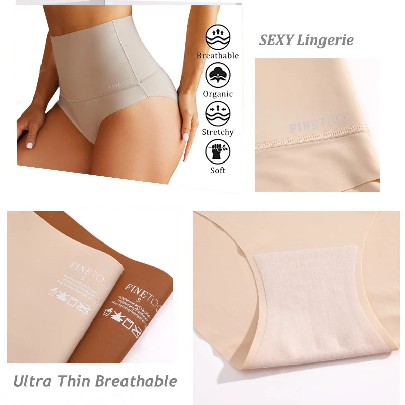High Elastic Seamless Briefs Women Butt Lifter Panties Tummy Control Slimming Underwear Female Sexy Lingerie Large Size S-3XL.
