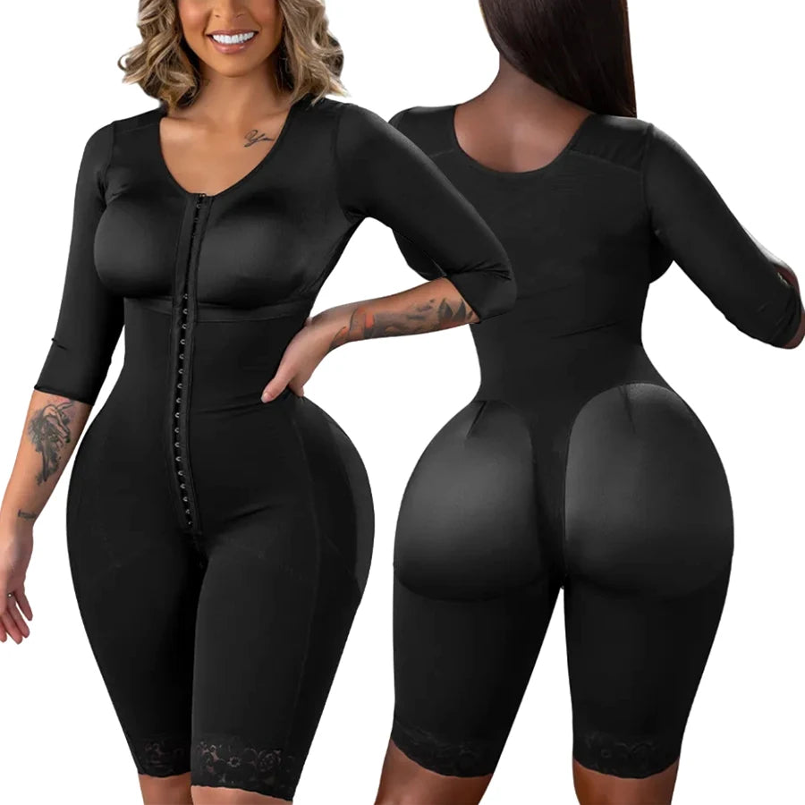 Girdles Shapewear Faja Colombianas Shaper Bodysuits Tummy Slimming Corset Full Body Reducer Postpartum Carving Bodices Sheath.