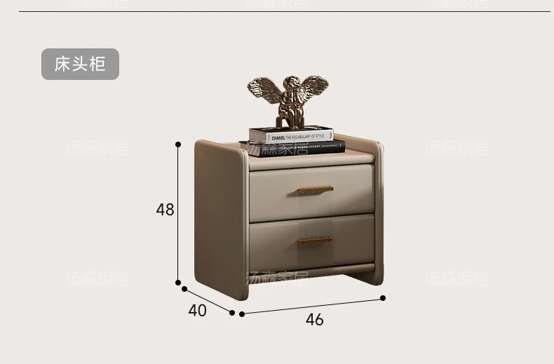 Hohes Kopfteil, Doppelbettgestell, schlichtes Holz, elegantes Queen-Size-Bett, Einzelbettgestell, Nachttische, Aufbewahrung, Cama Moderno Lujo-Möbel