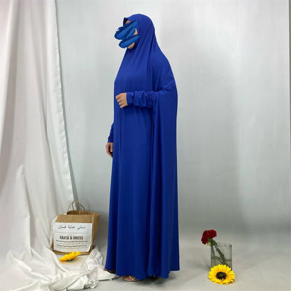 Middle East Muslim Fashionable Hooded Dress Dubai Arab Elegant Robe Elegant Long Shirt for Women with Hood from Mainland China