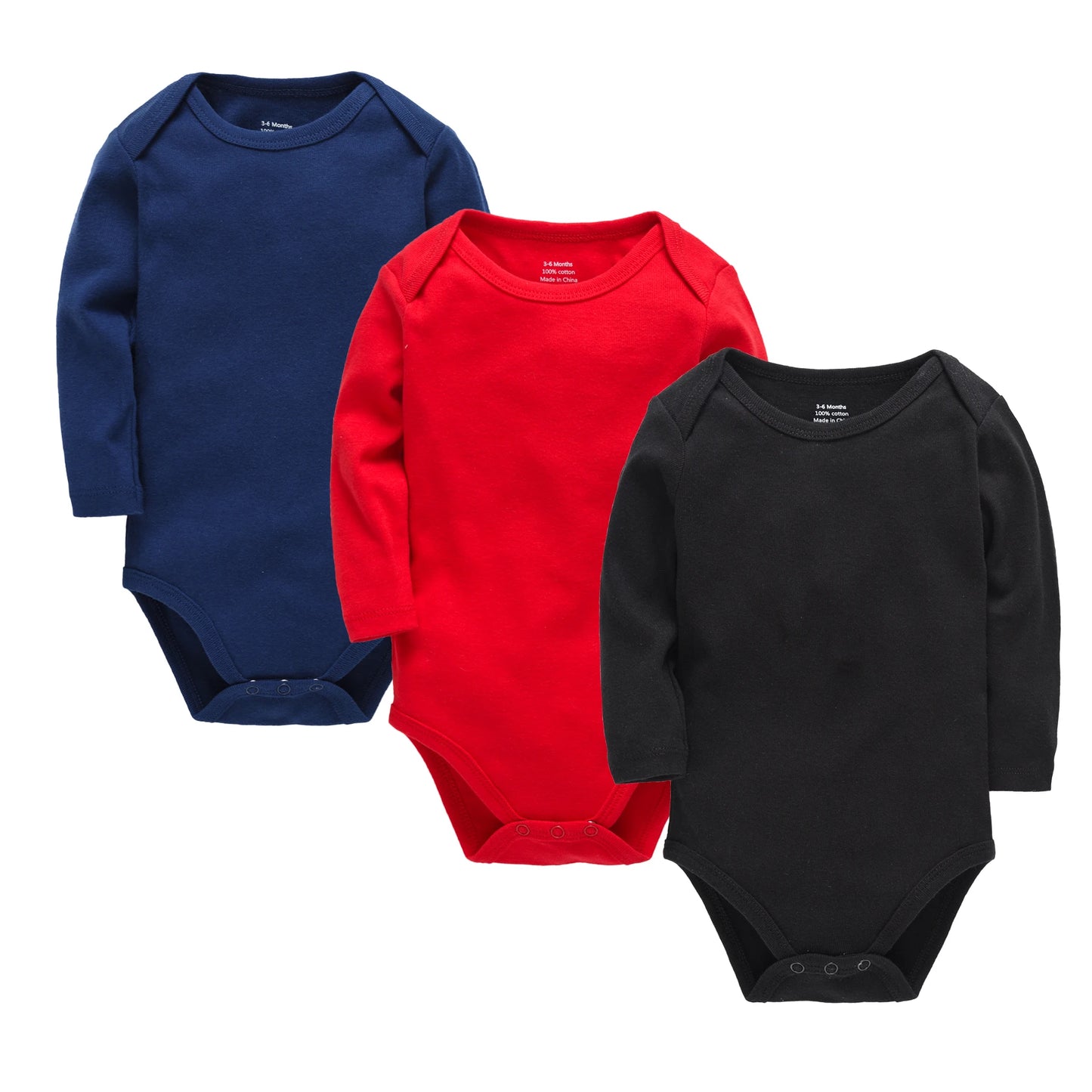 Honeyzone 3PCS Schwarz Baby Jungen Kleidung Sets Langarm Body Baumwolle Weiche Overalls Unterwäsche Neugeborenen Loungewear Infant Outfit