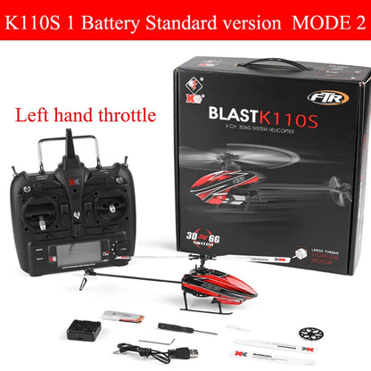WLtoys XK K110 Upgrade K110S Radio Contorl  Drone 2.4G 6CH 3D 6G System Brushless Motor RC Quadcopter Remote Control Airplane.