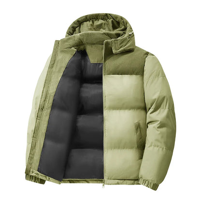 Winter Loose-fit Thickened Warm Cotton Parka Men Trendy Student Puffer Jacket Oversize Parka Korean Men's Puffer Jacket Parkas