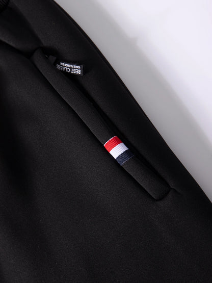 Winter Lambswool Warm Pants Men's Thicken Sweatpants Outdoor Thermal Casual Joggers Pants for Men Fleece Trousers Sportswear.